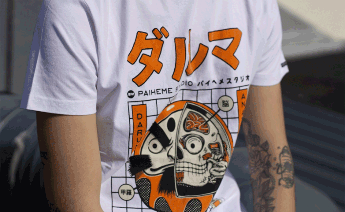 最新流行街舞個(gè)性化潮流T恤定制印刷  第2張