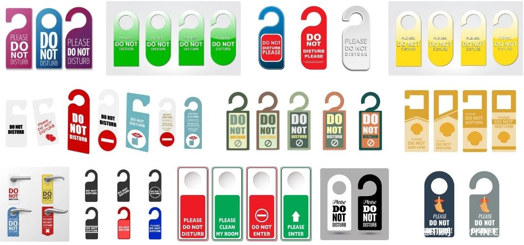 國(guó)外設(shè)計(jì)酒店掛卡印刷  第4張